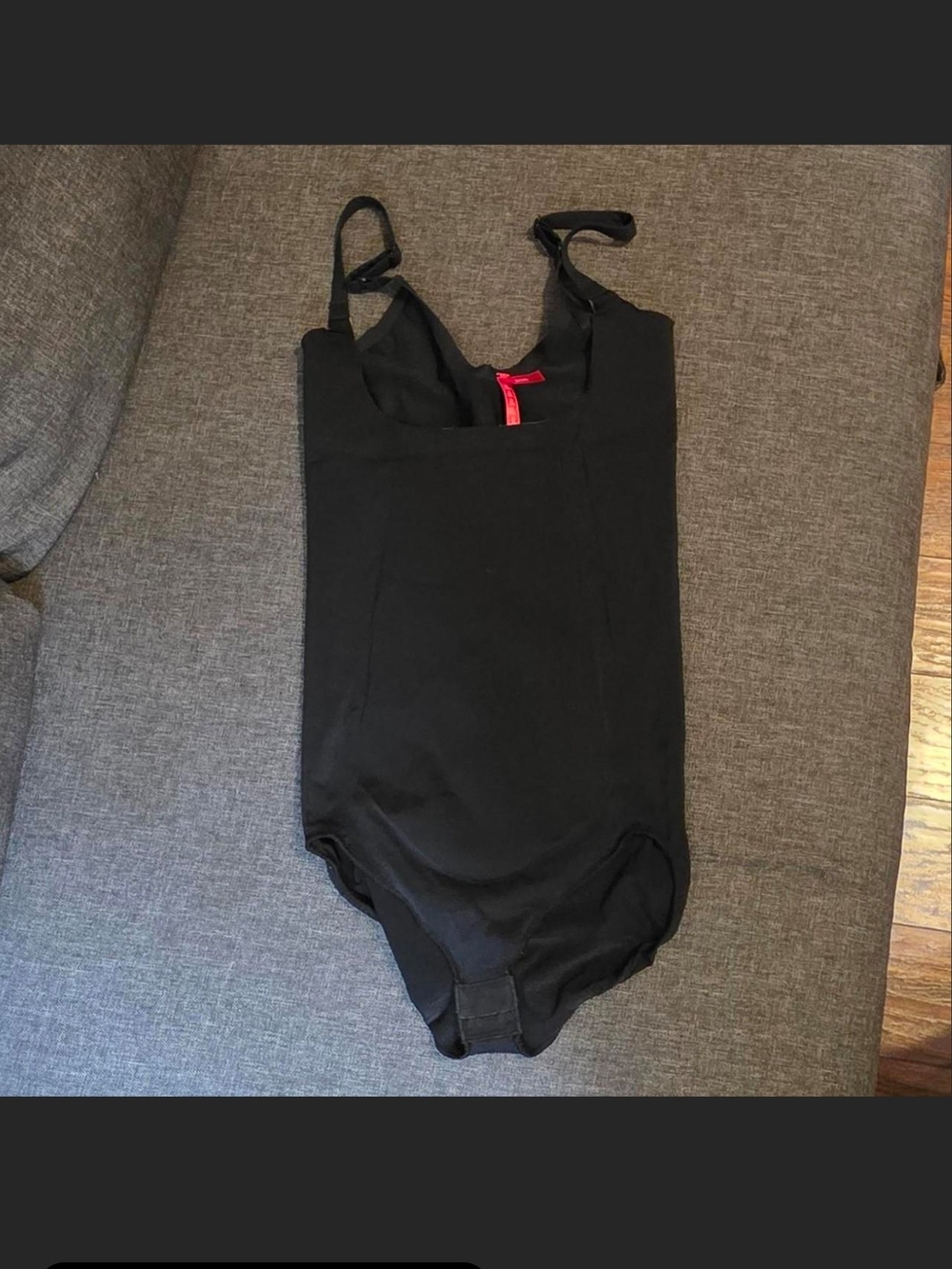 SPANX Black One-Piece Bodysuit